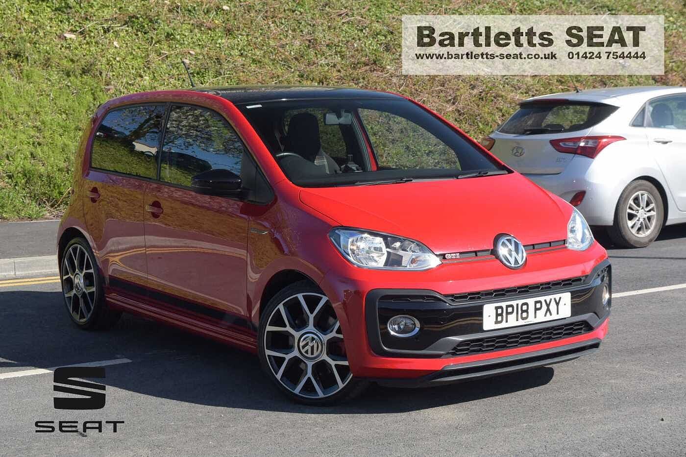 Red Volkswagen Up Up GTi 2018