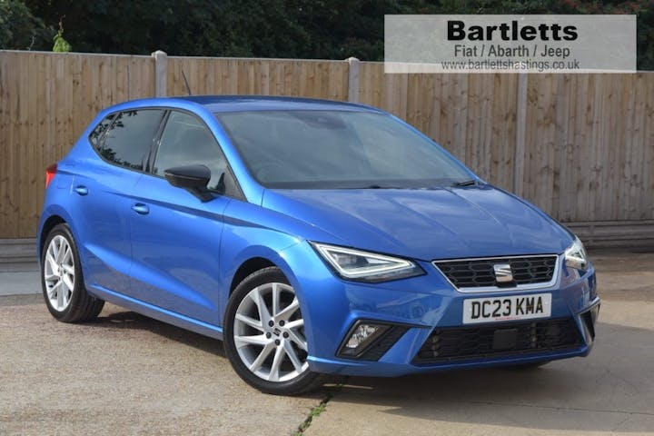Blue SEAT Ibiza 1.0 TSI Fr 2023