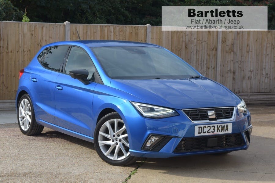 Blue SEAT Ibiza 1.0 TSI Fr 2023