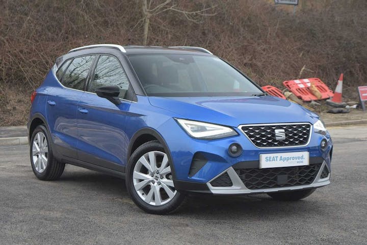 Blue SEAT Arona Ecotsi Xperience 2023