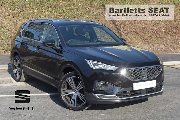 Black SEAT Tarraco TSI 4drive Xcellence Lux DSG 2019