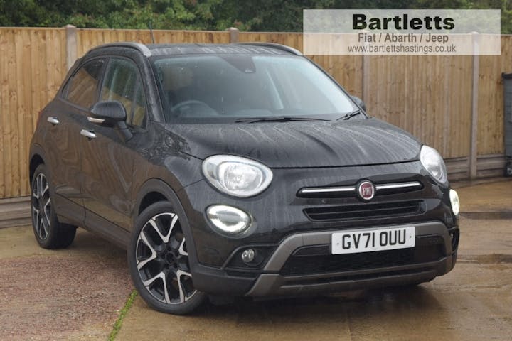 Black FIAT 500x 1.0 Firefly Turbo Cross 2022