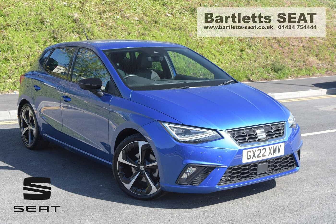 Blue SEAT Ibiza TSI Fr Sport 2022