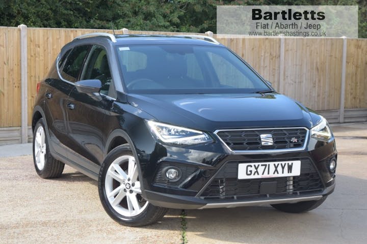 Black SEAT Arona 1.0 TSI Fr 2021