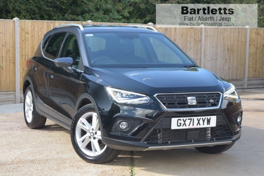 Black SEAT Arona 1.0 TSI Fr 2021