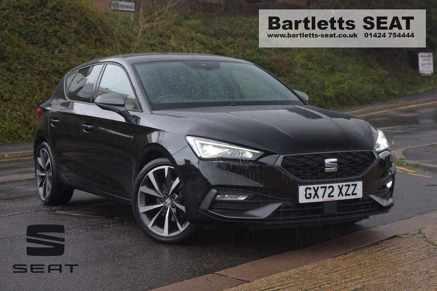 Black SEAT Leon Etsi Evo Fr Sport DSG Mhev 2022