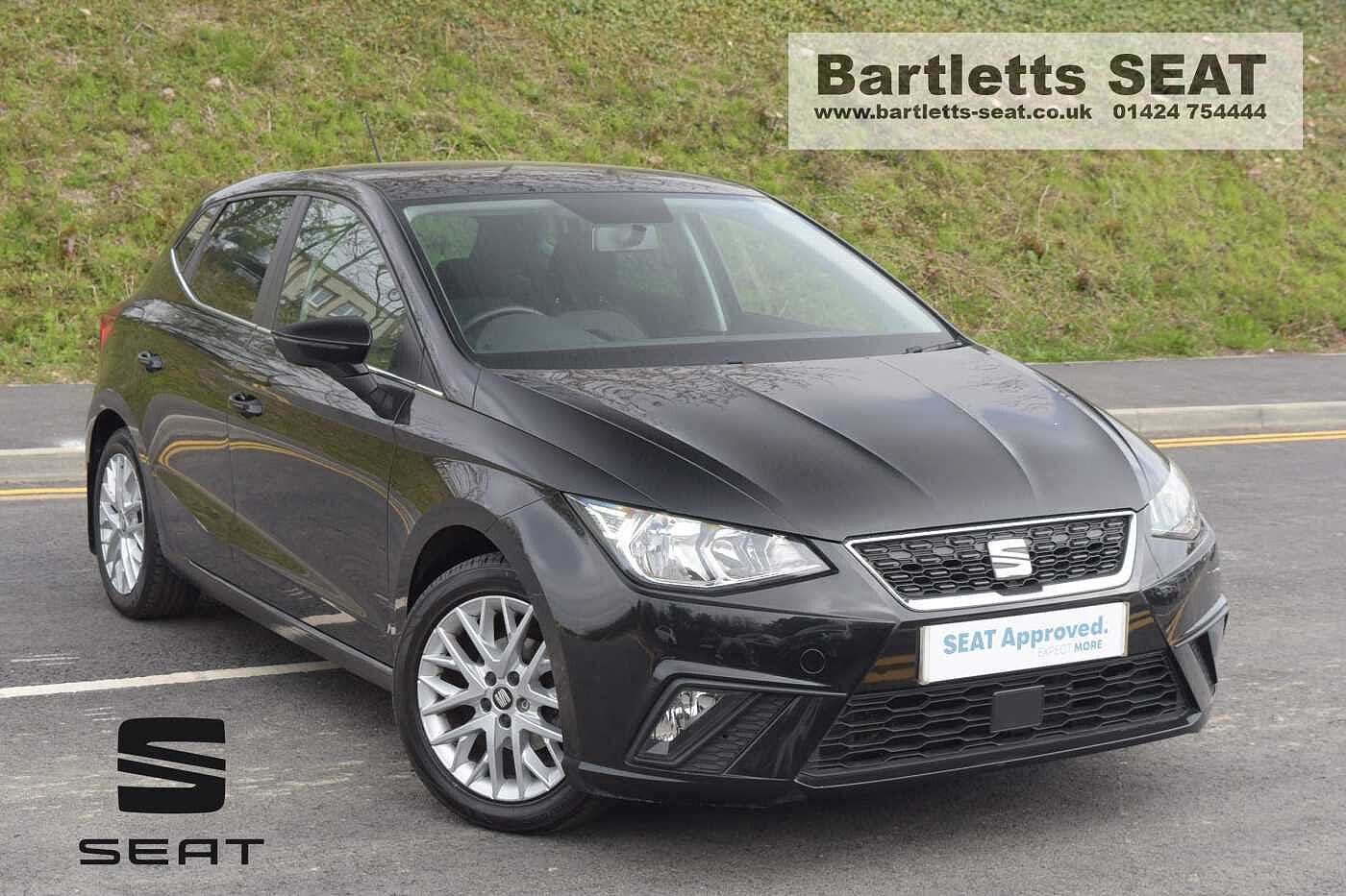 Black SEAT Ibiza SE Design 2018