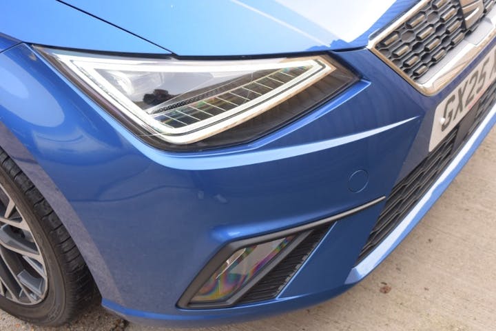 Blue SEAT Ibiza 1.0 TSI Xcellence DSG 2025