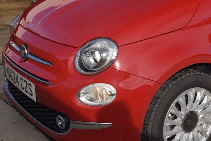 Red FIAT 500 1.0 Mhev Hatchback 2024