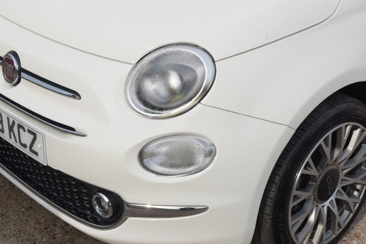 White FIAT 500 1.0 Mhev Dolcevita Plus 2023