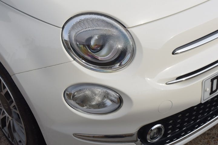 White FIAT 500 1.0 Mhev Dolcevita Plus 2023