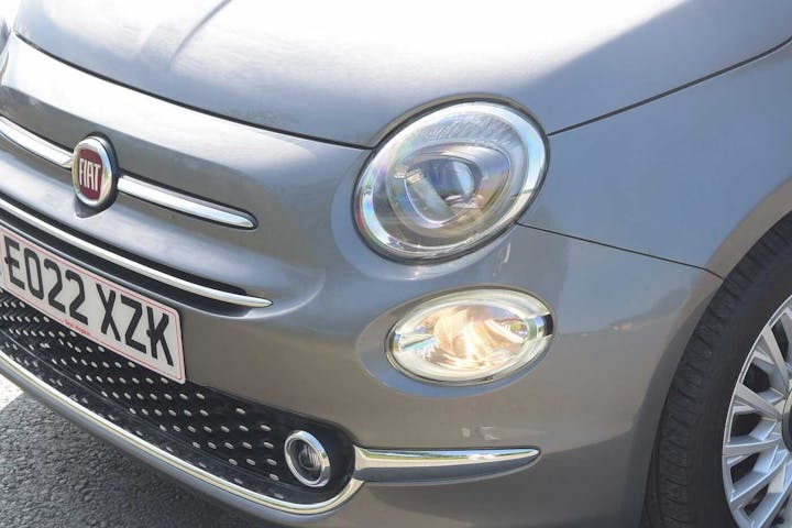 Grey FIAT 500 Dolcevita Mhev 2022