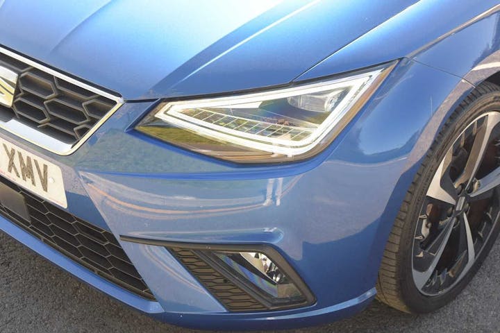 Blue SEAT Ibiza TSI Fr Sport 2022