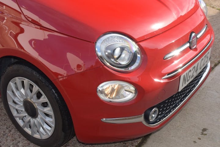 Red FIAT 500 1.0 Mhev Hatchback 2024