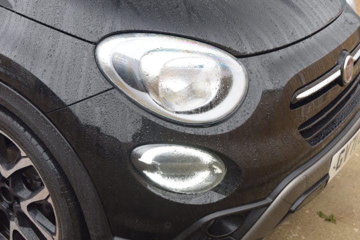 Black FIAT 500x 1.0 Firefly Turbo Cross 2022