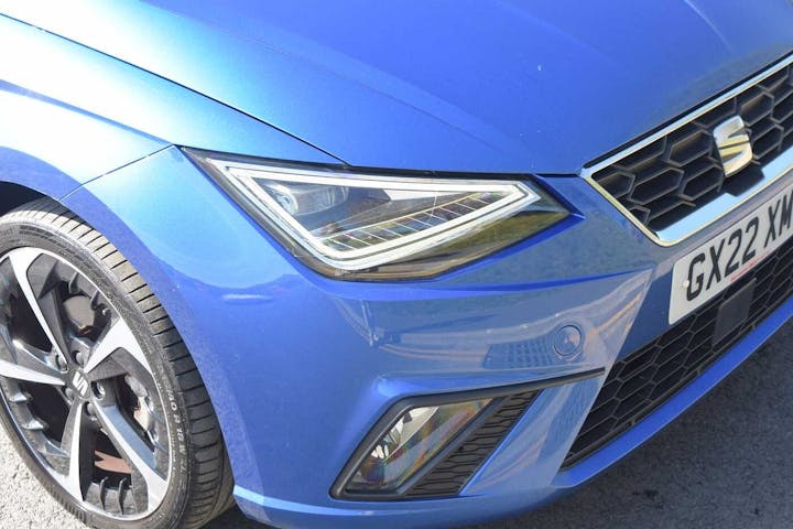Blue SEAT Ibiza TSI Fr Sport 2022