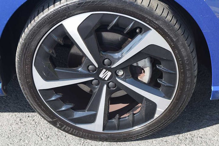 Blue SEAT Ibiza TSI Fr Sport 2022