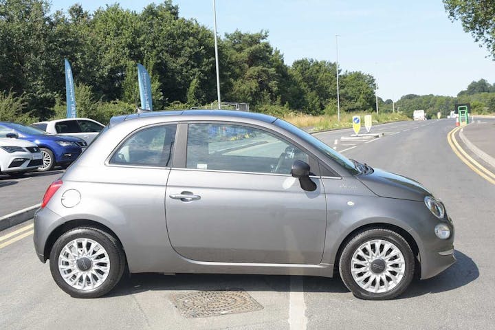Grey FIAT 500 Dolcevita Mhev 2022