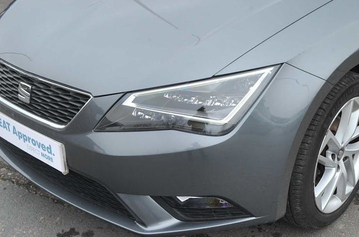 Grey SEAT Leon TDI SE Dynamic Technology 2016