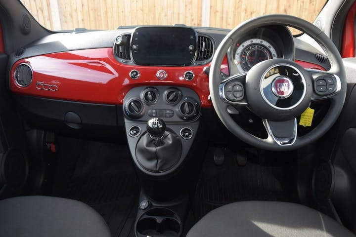 Red FIAT 500 1.0 Mhev Hatchback 2024
