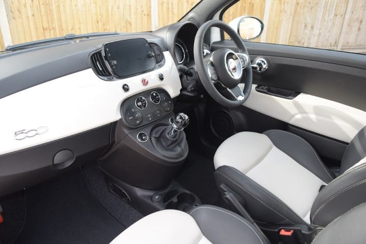 White FIAT 500 1.0 Mhev Dolcevita Plus 2023