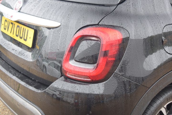 Black FIAT 500x 1.0 Firefly Turbo Cross 2022