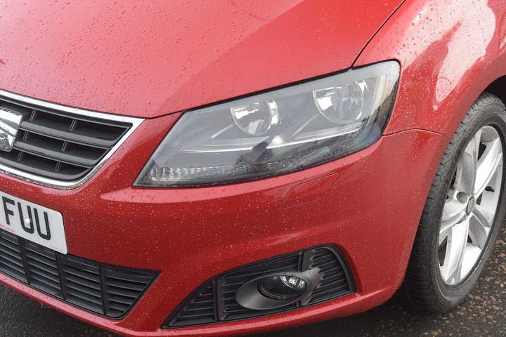 Red SEAT Alhambra TDI Xcellence 2017