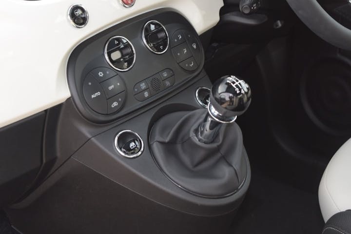 White FIAT 500 1.0 Mhev Dolcevita Plus 2023