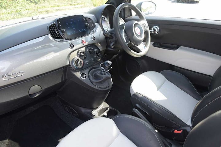 Grey FIAT 500 Dolcevita Mhev 2022