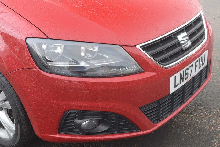 Red SEAT Alhambra TDI Xcellence 2017