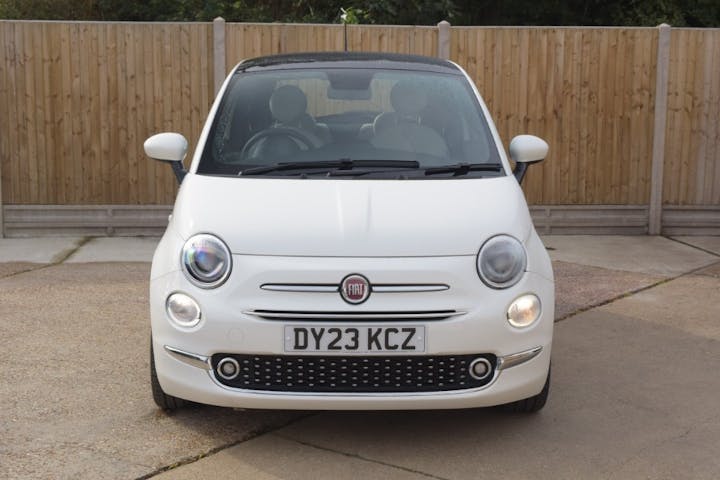 White FIAT 500 1.0 Mhev Dolcevita Plus 2023