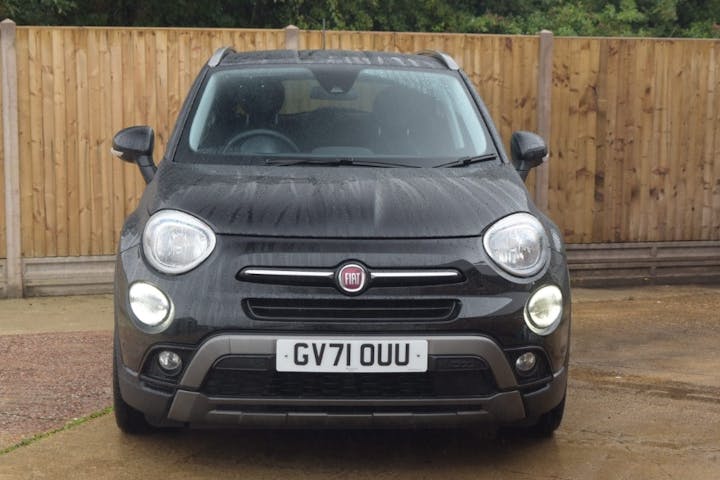 Black FIAT 500x 1.0 Firefly Turbo Cross 2022