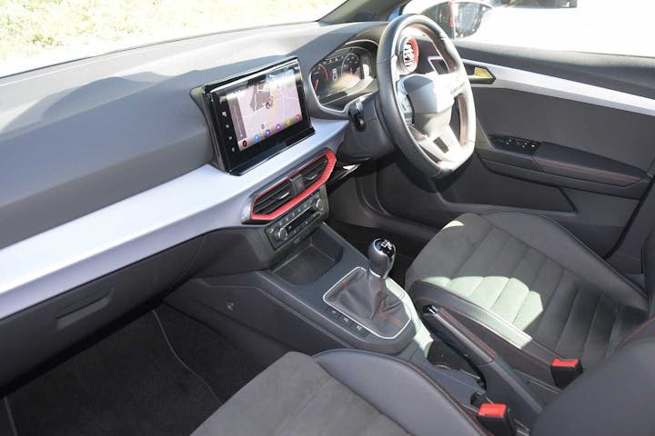 Blue SEAT Ibiza TSI Fr Sport 2022