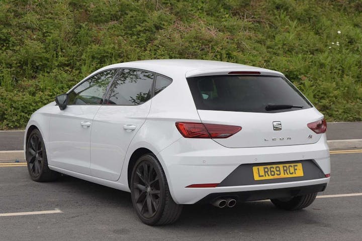 White SEAT Leon TSI Evo Fr Black Edition DSG 2019