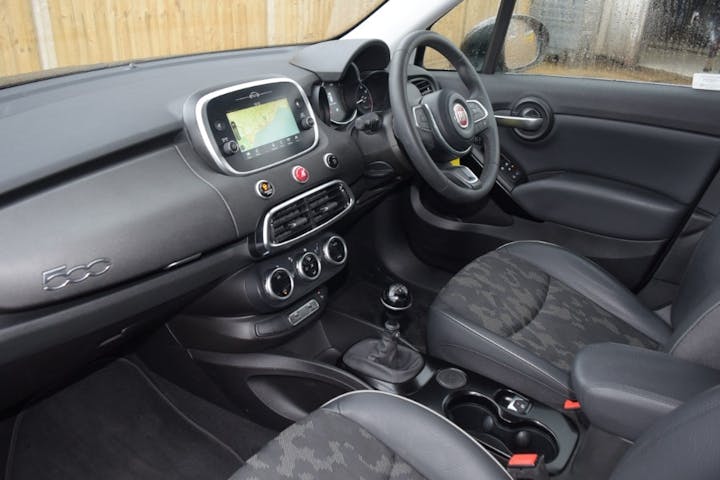 Black FIAT 500x 1.0 Firefly Turbo Cross 2022
