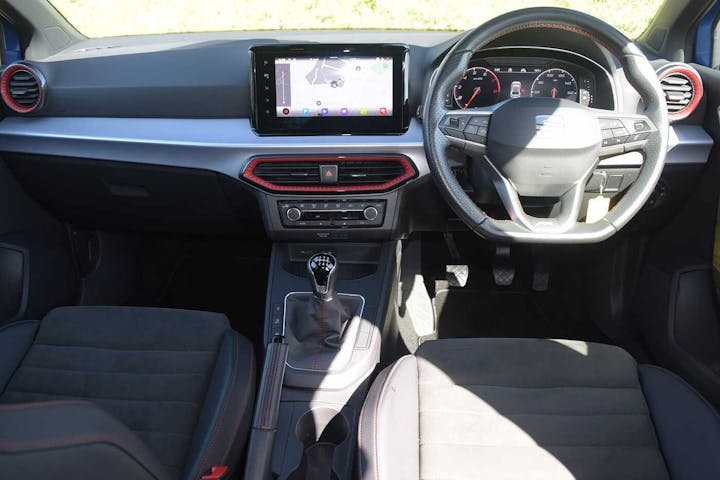 Blue SEAT Ibiza TSI Fr Sport 2022
