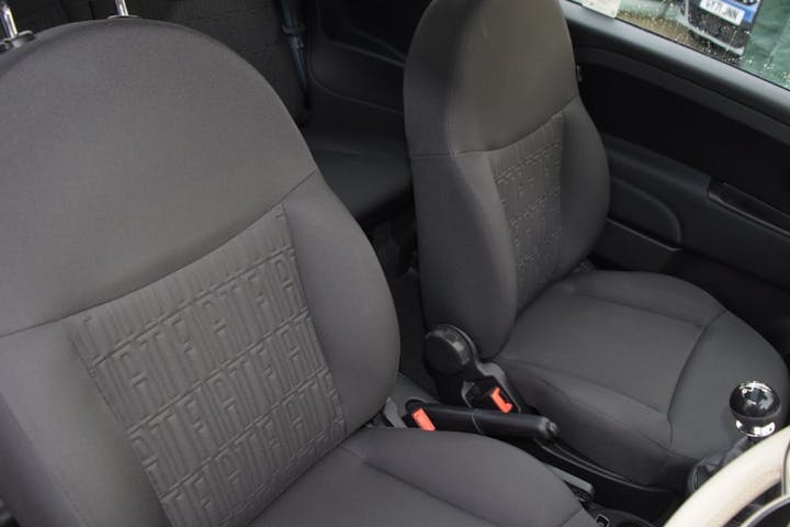 Blue FIAT 500 1.0 Mhev 2023