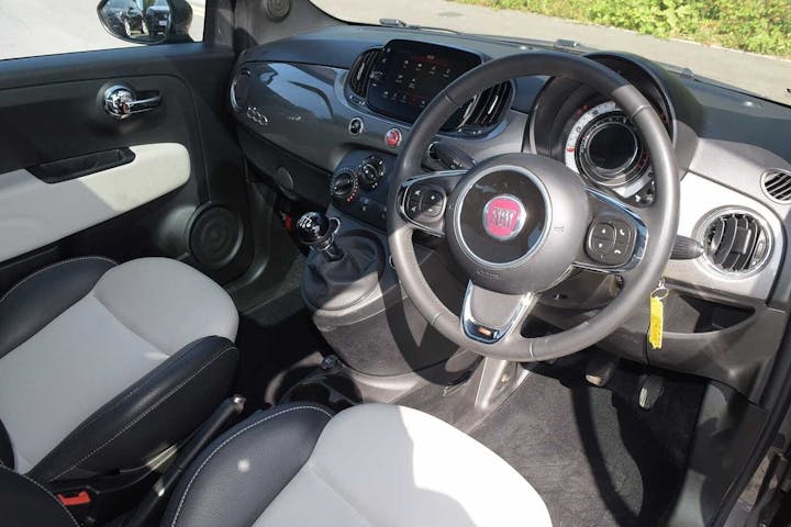 Grey FIAT 500 Dolcevita Mhev 2022