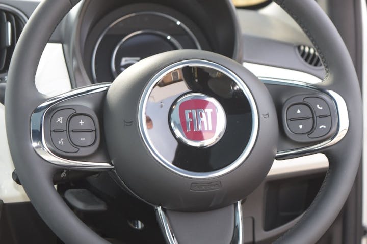 White FIAT 500 1.0 Mhev Dolcevita Plus 2023