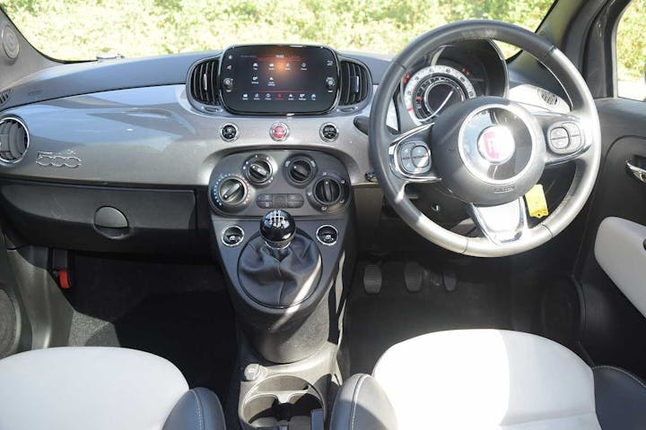 Grey FIAT 500 Dolcevita Mhev 2022