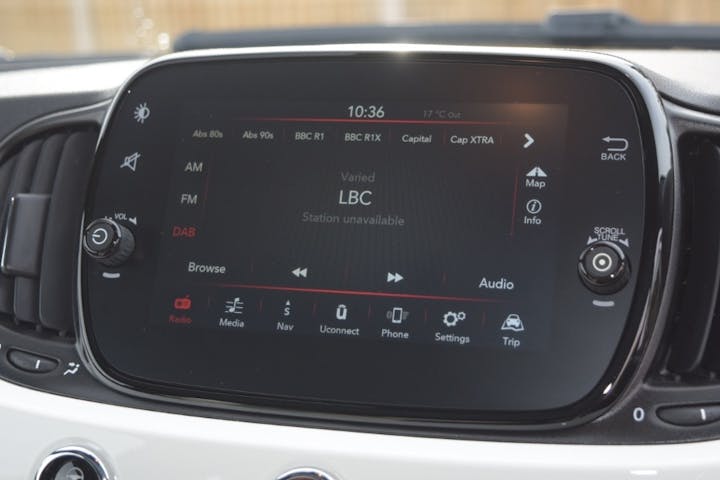 White FIAT 500 1.0 Mhev Dolcevita Plus 2023