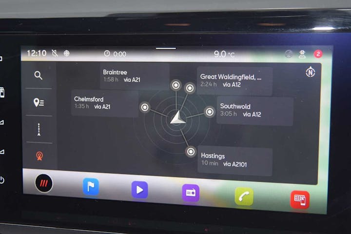 Black SEAT Ibiza TSI Fr 2023