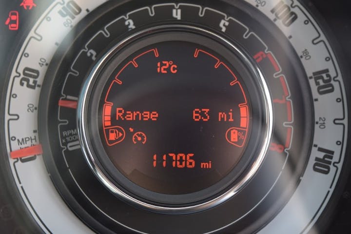 Red FIAT 500 1.0 Mhev Hatchback 2024