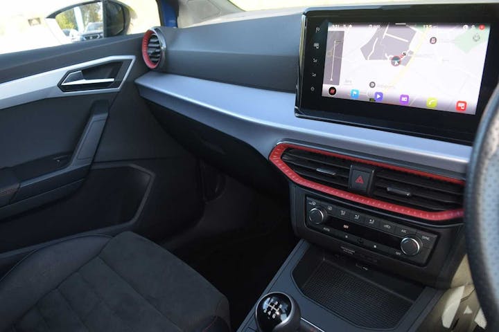 Blue SEAT Ibiza TSI Fr Sport 2022