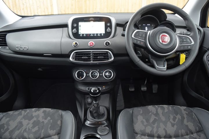 Black FIAT 500x 1.0 Firefly Turbo Cross 2022
