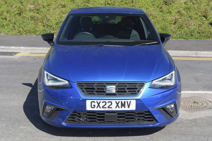 Blue SEAT Ibiza TSI Fr Sport 2022