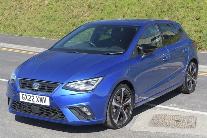 Blue SEAT Ibiza TSI Fr Sport 2022