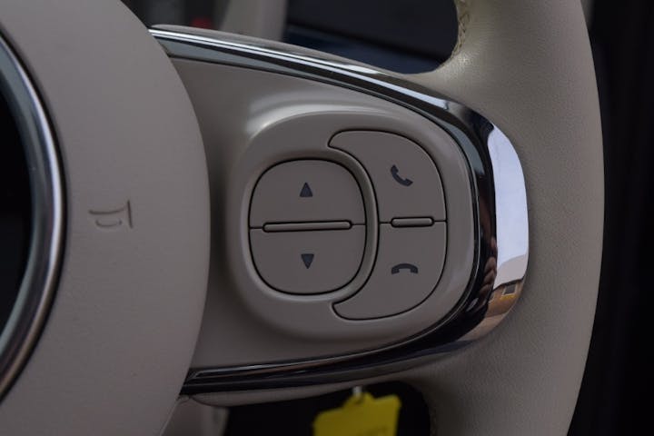 Blue FIAT 500 1.0 Mhev 2023