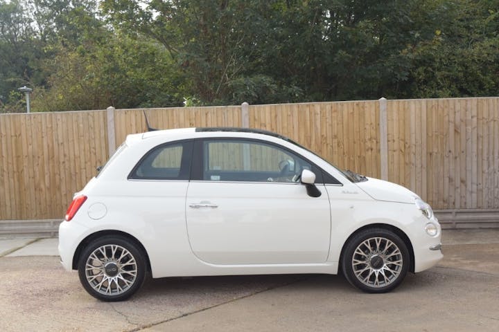 White FIAT 500 1.0 Mhev Dolcevita Plus 2023