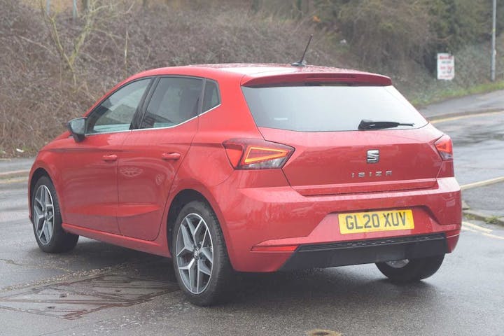 Red SEAT Ibiza TSI Xcellence Lux DSG 2020